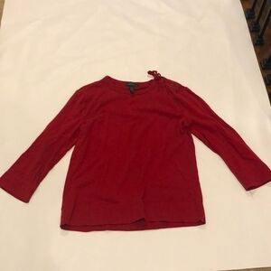 LRL Lauren Jeans CO. Ralph Lauren Red shirt